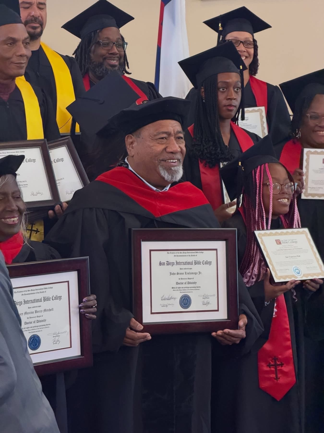 Dr. John S. Liulamaga Graduation 2